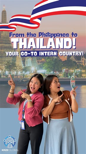 Nothing beats a Thailand internship! Turn your on-the-job training into a lifetime of unforgettable experience. 💪 | KMZD Global
