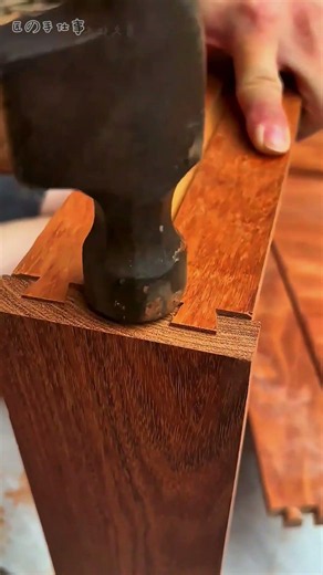 ツバメの尾の形?!最強の木組み技術🐦 Dovetail Joint