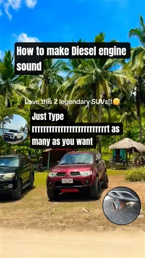 The sound of a pure v8 diesel