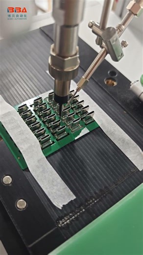 Through-Hole(THT)Soldering System PCB Board Auto Soldering Machine Multi-Station Soldering Equipment