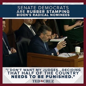 11K views · 1.2K reactions | President Biden is nominating radical leftist after radical leftist to the bench and yet Senate Democrats are rubber stamping their confirmations. | Senator Ted Cruz | Facebook