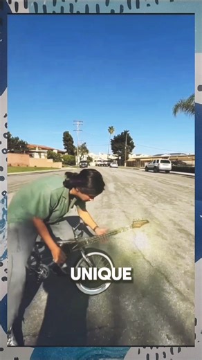 A Unique Musical Bicycle! #shortvideo