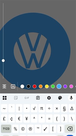 Volkswagen Logo Aesthetic 🖤#logo #brand #design #logodesign