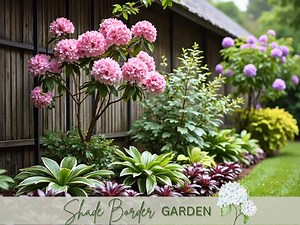 Shade Garden Design Plan: Modern Curb Appeal, USDA Zones 5-8 (digital Download - Etsy