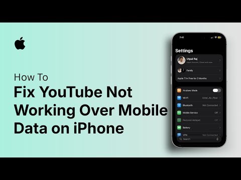 How to Fix YouTube Not Working Over Mobile Data on iPhone