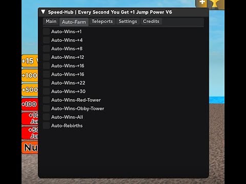 New Script Every Second You Get +1 Jump Power