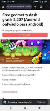 así es para descargar geode #juegosandroid #geometrydash