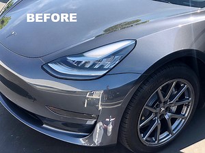 2017-2025 | Model 3 & Y Headlight Protection Film (Set of 4) - Clear or Smoked
