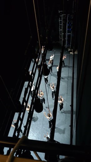 POV: view from the fly tower!