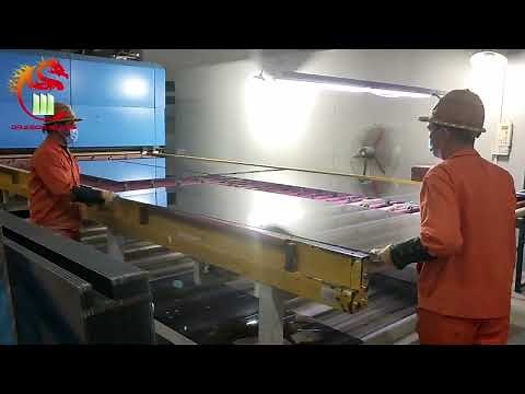 Production Process of Toughened Glass