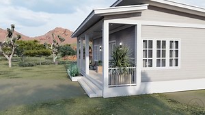 (5x10 Meters) Small House Design 1 Bedroom SamHousePlans.com | Sam Architect