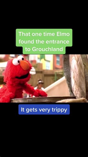 I saw a post about Grouchland via Oscar on Sesame Street. It was worth the research. #oscarthegrouch #elmo #sesamestreet #tardis #biggerontheinside #t