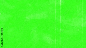 Scratches and damage on green screen. Film grain noise, distortion dirt and scratches and Light Leaks.