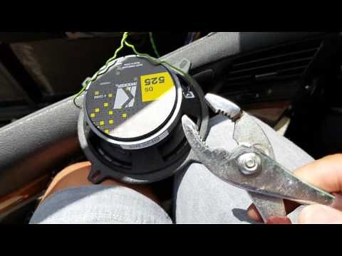 E39 BMW HOW TO REPLACE FRONT SPEAKER