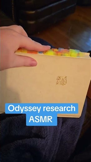 Odyssey Research ASMR #odyssey #epicthemusical #asmr