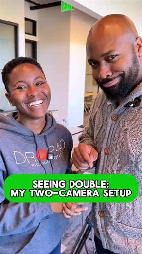 Christine on Instagram: "Simple Two Camera Interview Set Up Here's our set up for this two camera shoot. #sonyfx3 #sony #fx3 #fx6 #sonyfx6 #amaran #amaranf22C #f22c #lighting #audio #zoom #zoomf3 #sirui #siruisq75 #neewer #neewerlt38 #lt38 #cinelens #cinematography #cinema #dp #teamwork #filmmaker #filmmaking Edited by ‪@witbritt‬"