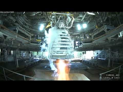 SLS RS-25 Engine Test, 6 March 2024 (600 seconds test)