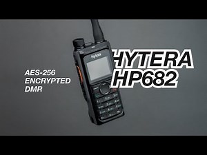 Hytera HP682 Secure AES-256 Encrypted DMR Radio - Quick Look & Range Test