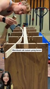 Make a cool stacked shelf #tipsandtricks #reels #fbreelsfyp #reelsviral #woodworking | Marlina Pare