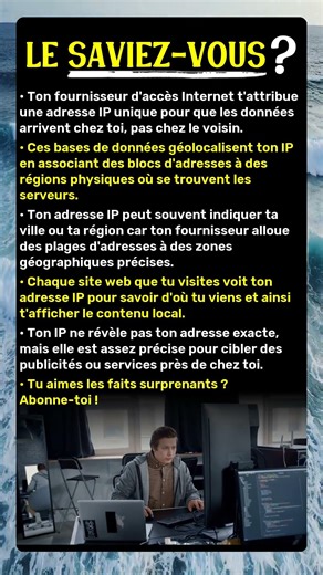 Ton Adresse IP Révèle ta Ville à N'importe Qui