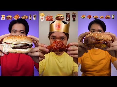 [COMPILATION] ALL BURGER KING EATS