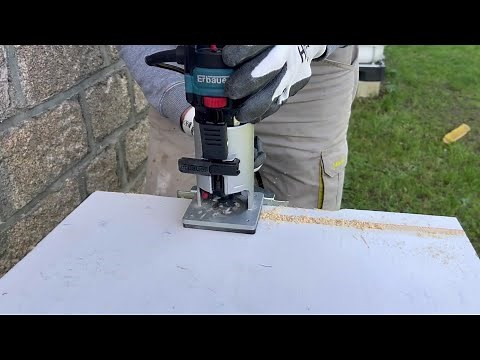 Avis Consommateur : Défonceuse filaire Erbauer EPR710 710 W 240V | Castorama