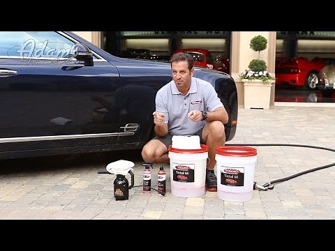 Adam's Polishes Car Wash Preparation