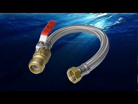 How to Install a Water Heater with Flex Hose Water Connectors