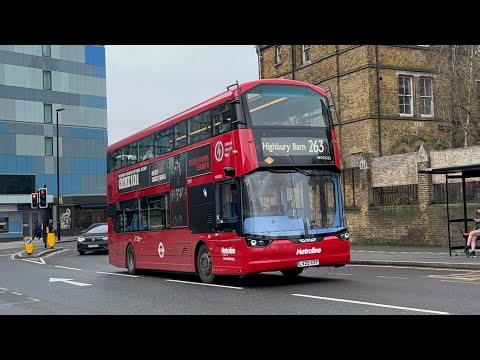 Buses in Archway February 2026
