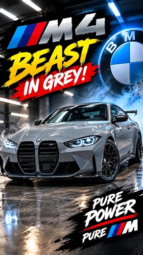 BMW M4 BEAST IN GREY! 🔥 Ultimate BMW M4 Modification #BMWM4 #BMW #CarModification