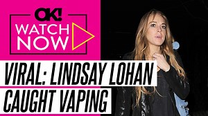 Sober Lindsay Lohan Caught Vaping 12 Years After Substance Abuse Battles: Photos