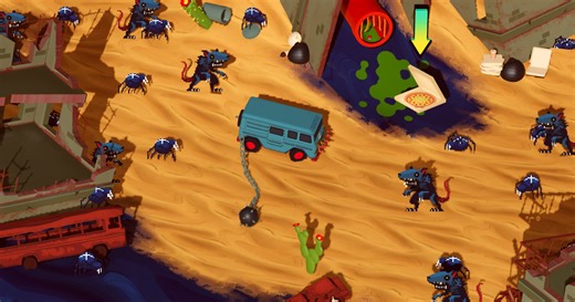 Try to Save Pizza from Mutated Pests in This Fun Horde Survival Game