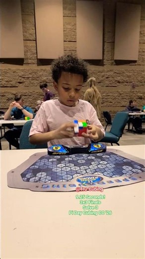 9.25 Seconds! 3x3 Finals, S3 PDCC '26 #shorts #fyp #amazing #speedcubeshop #cool #fun #play #like