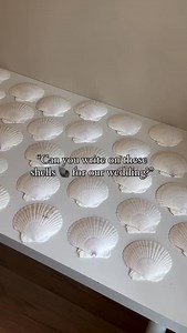 14K views · 16 reactions | For the beach bride  These shell placecards by @bewilderly is all the inspo we need for a sweet coastal wedding! Save for future wedding inspo ✨ : @bewilderly #bride #weddingplanning #weddingplanning #weddinginspo #engaged #weddingdiy #coastalwedding #beachwedding | Vow'd Weddings | Facebook