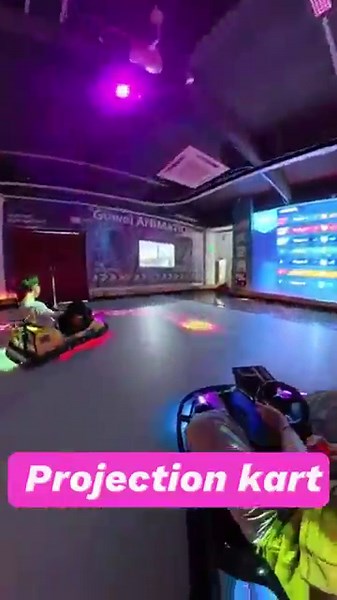 Projection Karts Snake Game | Immersive Interactive Go Kart Racing