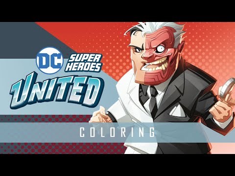 COLORING: DC United_Character Art