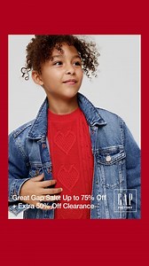 Shop it online now: up to 75% off — and an extra 50% off clearance. | Gap Factory