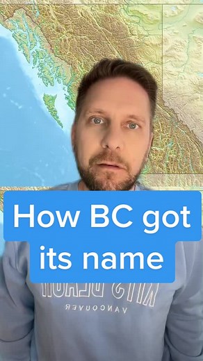How BC was named. #bchistorywithbobk #britishcolumbia #explorebc