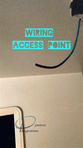 Replacing data feed to ubiquiti access point and terminating with platinum tools rj45 connectors. #datacable #accesspoint #ubiquiti #fyp #wifi