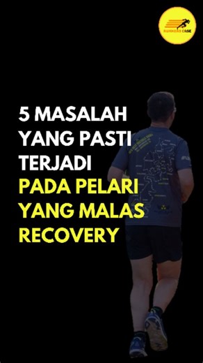 Tips Lari | Running Tips on Instagram: "Proses recovery setelah lari yang intens atau setelah kena cedera, adalah sama pentingnya dengan lari itu sendiri. Karena apa? Karena hal-hal buruk berikut bisa terjadi padamu. 💡 Cedera karena Over-Training Malas recovery bisa membuat otot, tendon, dan sendi terus berada dalam keadaan stres dan rusak (mikro-trauma). Ini akan meningkatkan risiko cedera akut pada otot dan ligamen, sehingga memicu Over-Training Syndrome (OTS). OTS adalah kondisi kelelahan fi