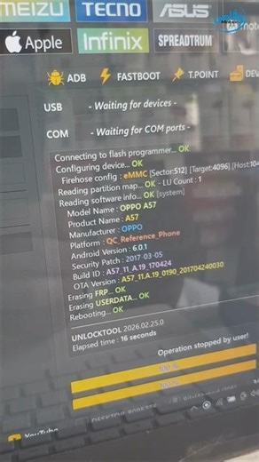 Oppo A57 Usb Not Recognised fixed by waqas mobile