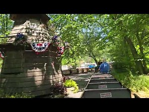 First ride on the Pioneer train at Knoebels (07/03/2024)