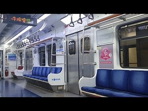 한국철도공사 3호선 341b28편성 구파발행 오금~교대(3)역 주행영상/Seoul Line3.