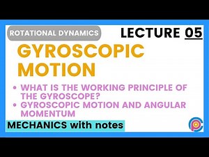 gyroscopic motion | What is the working principle of gyroscope?