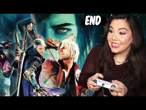 Devil May Cry 5 Ending (First time Gameplay playthrough & Reaction)