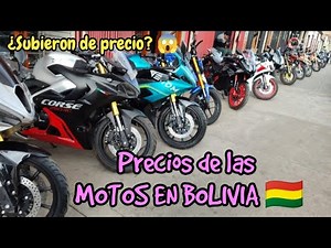 Motorcycle Prices in La Paz, Bolivia 🇧🇴 2024 | Prices Have Increased 😭