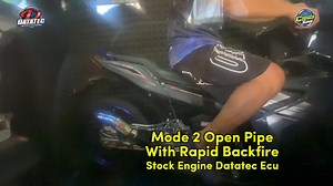 5.5K views · 67 reactions | Good Day Ka Limitless Yamaha Sniper 155 Datatec Racing Ecu Super Vanz Mode 2 Rapid Backfire tune Mode 1 Daily Touring tune Tune by: Crazytune Performance #DatatecPhilippines | Datatec Philippines | Facebook