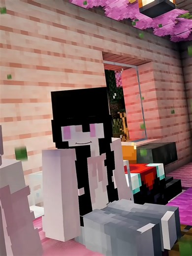 GIRLS Vs BOYS When They Saw a Ghost #minecraft #games