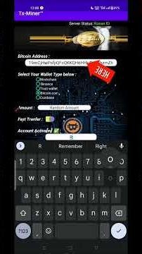 BITCOIN GENERATOR PHONE TX MINER Lifetime License Btc Tools Store