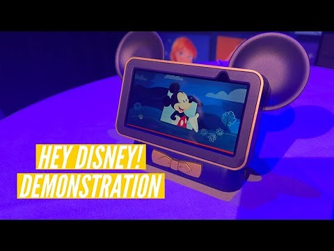 Hey Disney! Amazon Alexa Demonstration - Disney World